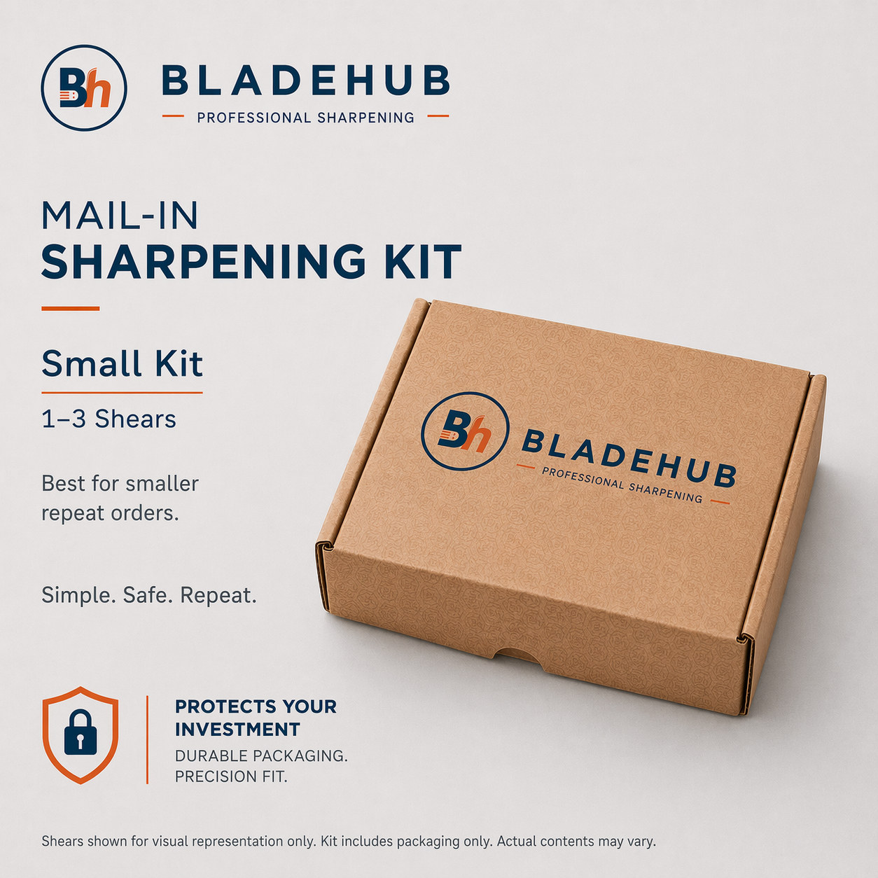 Bladehub Mail-In Sharpening - Shear and Clipper Blades Sharpening by Mail