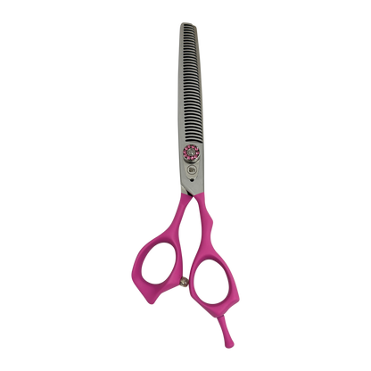 Pink Professional Grooming Thinning Shears