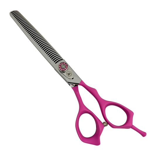 Pink Professional Grooming Thinning Shears