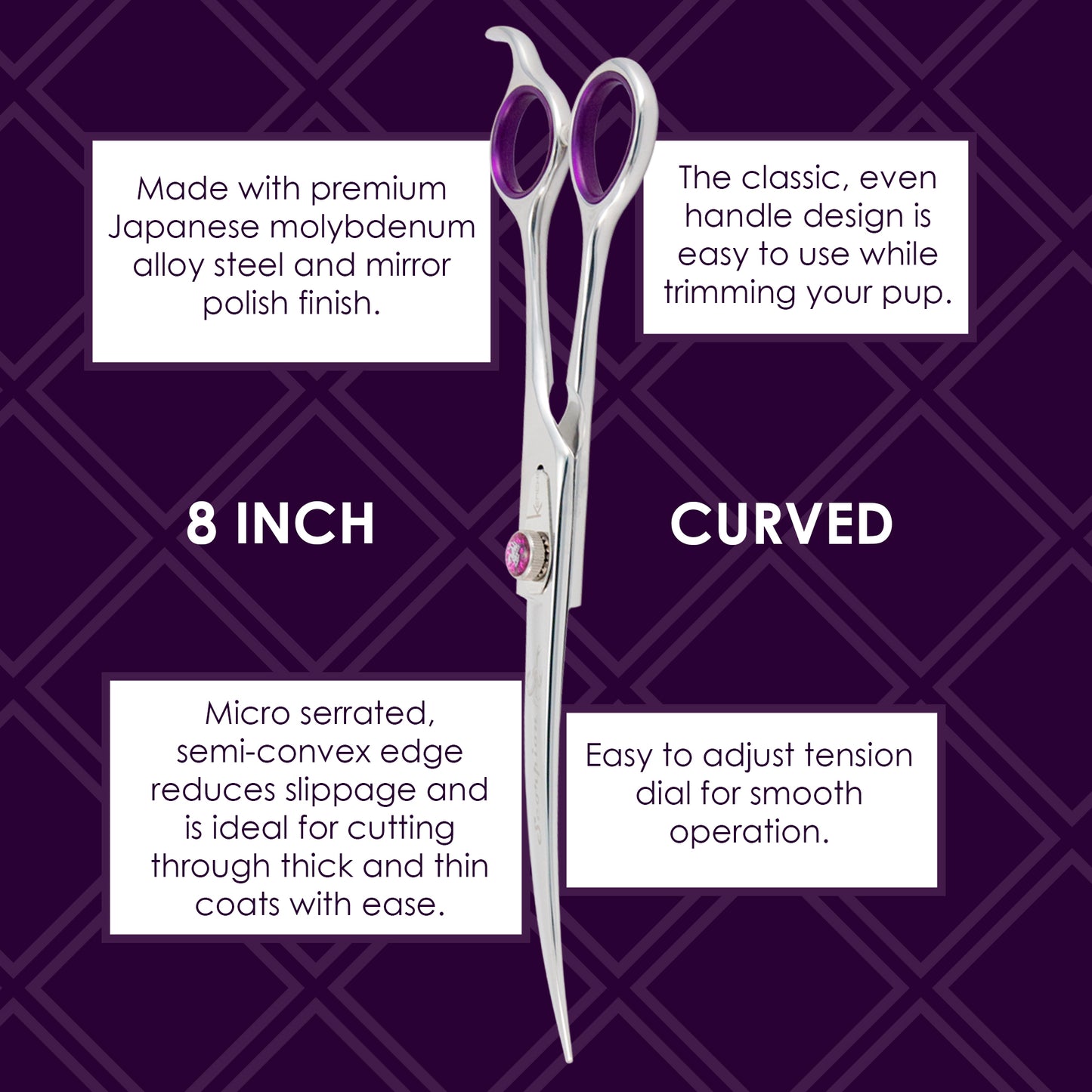 Kenchii Scorpion™ | 8.0" Curved Shears