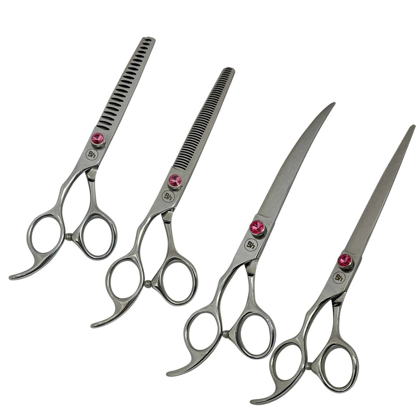 Lefty Professional Grooming Shears - Set of 4
