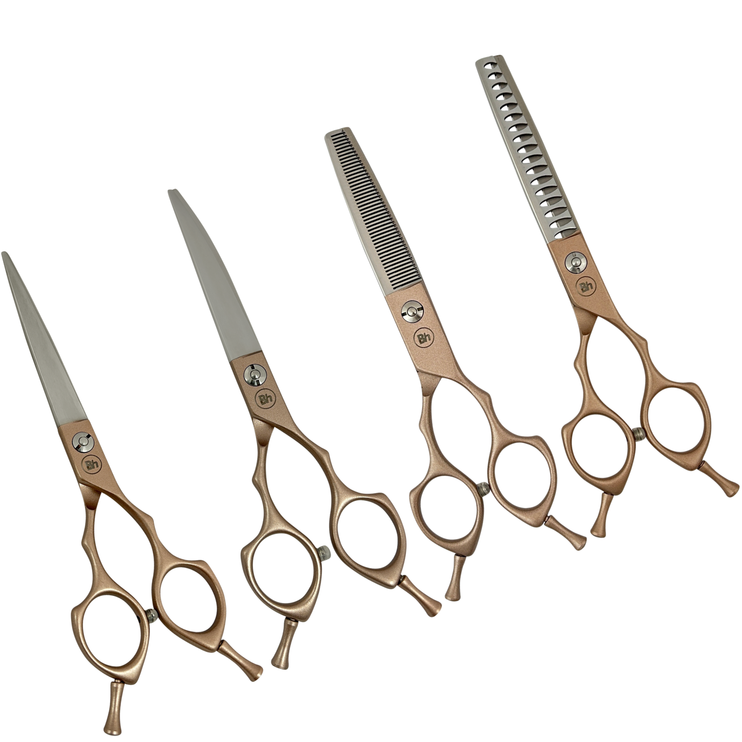 Warrior - Set of 4 Matte Rose Gold